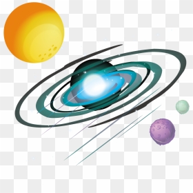 Outer Space Spacecraft Transprent Png Free Download - Spacecraft, Transparent Png - futuristic border png