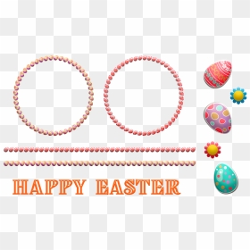 Circle, HD Png Download - easter frame png
