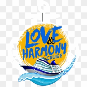Love & Harmony White Anchor Logo - Illustration, HD Png Download - white anchor png