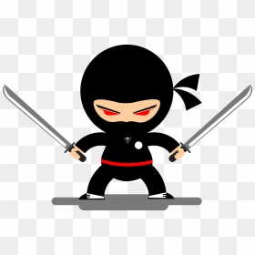 Cute Ninja, HD Png Download - ninja sword png