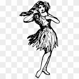 Hula Girls Dance Hawaii Clip Art - Mamacita Team Edge, HD Png Download - hula girl png