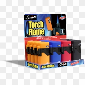 Scripto Torch Flame Lighter, HD Png Download - lighter flame png