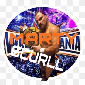 Martyscurll - Label, HD Png Download - marty scurll png