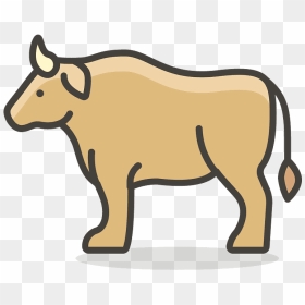 Ox Emoji Clipart - Ox Icon, HD Png Download - goat emoji png