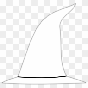 Witch Hat Clip Art At Clker - White Witch Hat Png, Transparent Png - witches hat png