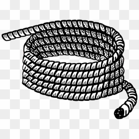 Rope - Lineart - Rope Clipart, HD Png Download - rope texture png