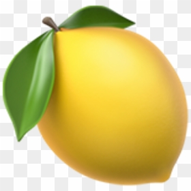Lemon Clipart Emoji - Sweet Lemon, HD Png Download - lemon emoji png