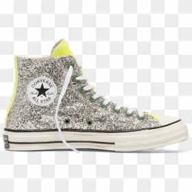 Converse X Jw Anderson Chuck Taylor All Star 70 Glitter - Chuck Taylors Glitter Converse All Star, HD Png Download - glitter star png