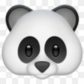 #panda #iphone #emoji #iphoneemoji #freetoedit #remixit - Panda Emoji Png, Transparent Png - panda emoji png