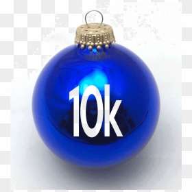Transparent Blue Christmas Ornament Png - Sphere, Png Download - blue christmas ornament png