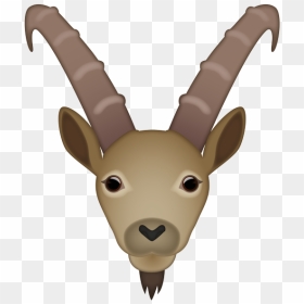 Deer, HD Png Download - goat emoji png