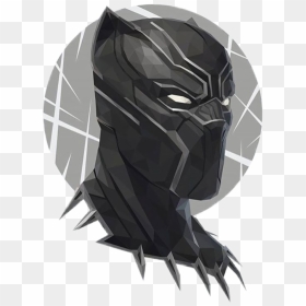 #blackpanther #marvel #superhero #superheroes - Black Panther Helmet Png, Transparent Png - black panther mask png