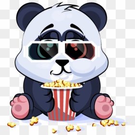 Adorable Panda Emoji Stickers Messages Sticker-11 - Panda Emoji, HD Png Download - panda emoji png