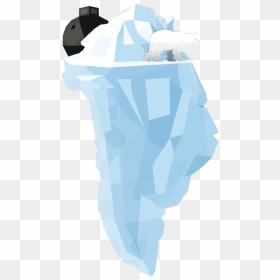 Illustration Showing The Map Of Greenland As Iceberg - Illustration, HD Png Download - melting png