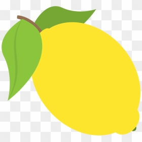 Lemon Emoji Clipart - Lemon Emoji, HD Png Download - lemon emoji png