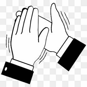 Clapping Hands Png - Applause Drawing, Transparent Png - clapping emoji png