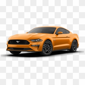 2019 Ford Mustang Coupe, HD Png Download - car front view png