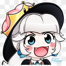 This Design Is "princess King Boo - Boosette Emote, HD Png Download - king boo png