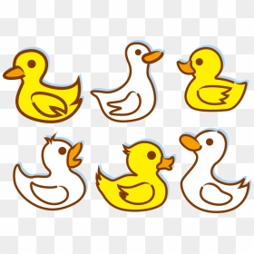 Duck Clipart Simple - Simple Duckling Clip Art, HD Png Download - duck clipart png