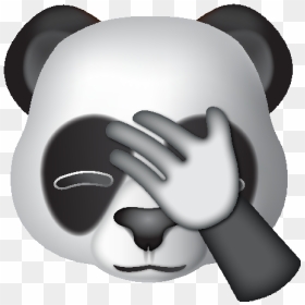 Cartoon, HD Png Download - panda emoji png