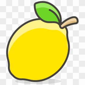Lemon Emoji Icon Clipart , Png Download - Transparent Lemon Slice Transparent Lemon Svg, Png Download - lemon emoji png