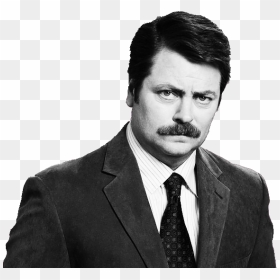 Thumb Image - Ron Swanson, HD Png Download - ron swanson png