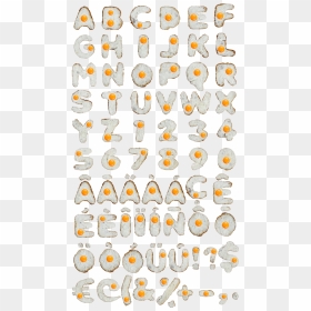 Eggs Font - Typography, HD Png Download - egg shape png