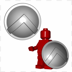 Clipart Shield Spartan Shield - Minifigures Pair, HD Png Download - spartan shield png