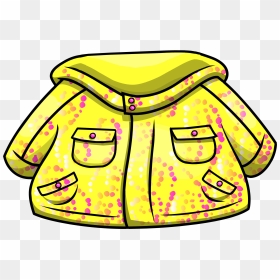 Club Penguin Rewritten Wiki - Clipart And Wintercoat And .png, Transparent Png - yellow jacket png