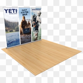 Orient Retractable Banner Stand Wall - Floor, HD Png Download - wood banner png