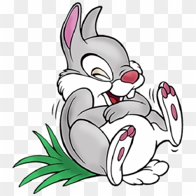 Bambi Clip Art Page - Laughing Animals Clipart, HD Png Download - thumper png