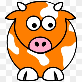 Clipart Cow Vector - Animal Head Cartoon Coloring, HD Png Download - cow vector png