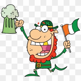 Beer Glass Bottle Cartoon Green Beer Png Hd - Cartoon, Transparent Png - green beer png