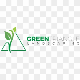 Green Triangle Landscaping - Graphics, HD Png Download - green triangle png