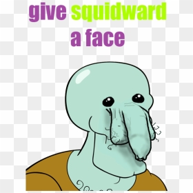 Handsome Squidward , Png Download, Transparent Png - handsome squidward png