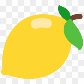 Lemon Emoji Clipart - Transparent Background Cartoon Lemon, HD Png Download - lemon emoji png