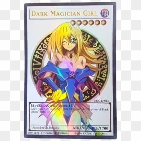 Dark Magician Girl Custom Card, HD Png Download - dark magician girl png
