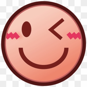 Winking Face Emoji Clipart, HD Png Download - winking emoji png