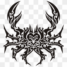 Thumb Image - Cancer Tribal Crab Tattoo, HD Png Download - cancer zodiac png