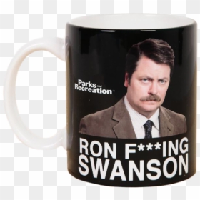 Ron Swanson , Png Download - Beer Stein, Transparent Png - ron swanson png