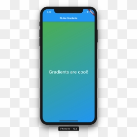 Application - Flutter Background Color Gradient, HD Png Download - rainbow gradient png