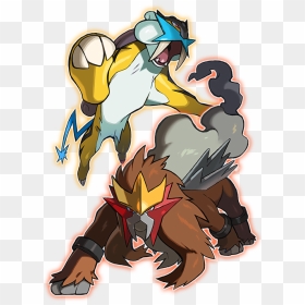 Legendary Pokemon Png, Transparent Png - raikou png