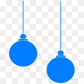 Sphere, HD Png Download - blue christmas ornament png