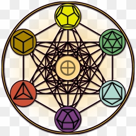 Transparent Infinity Love Png - Metatron's Cube With Transparent Background, Png Download - metatron's cube png