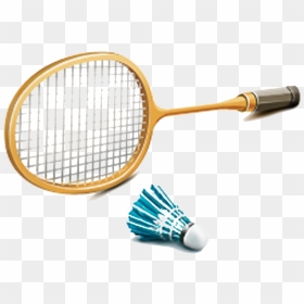 Badminton Racket - Badminton Racket Transparent Background, HD Png Download - sports equipment png