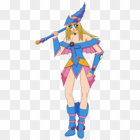 Dark Magician Girl - Cartoon, HD Png Download - dark magician girl png