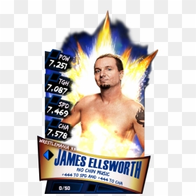 Wwe Supercard Wrestlemania 33 Cards, HD Png Download - james ellsworth png