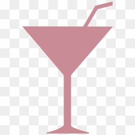 Thumb Image - Cocktail Glass White Png, Transparent Png - martini glass silhouette png