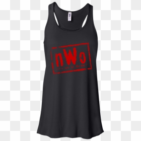 Nwo New World Order Wwe Wrestling Logo Graphic Men/women - Playeras De 30 Años Mujer, HD Png Download - nwo logo png