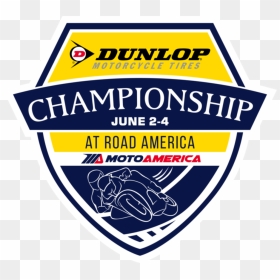 Dunlop Motoamerica Championship Series Logo - Dunlop Tyres, HD Png Download - dunlop logo png